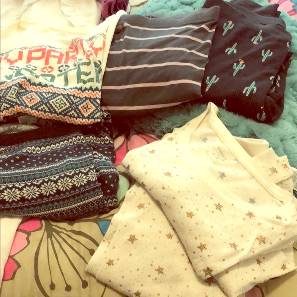 Fleece pjs from Old Navy